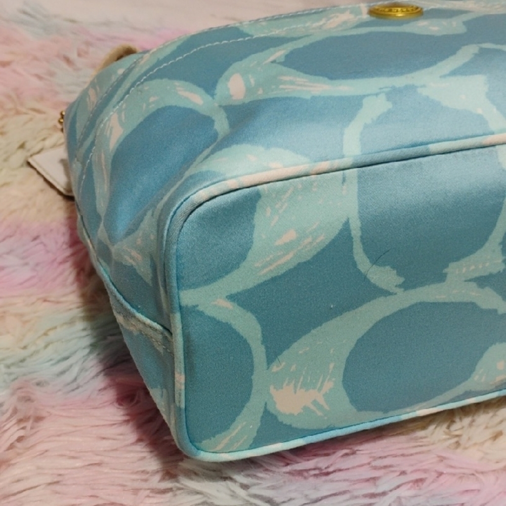 (#1) RARE! NWT Authentic Coach Hampton Weekend Collection Shoulder Bag - Picture 9 of 15